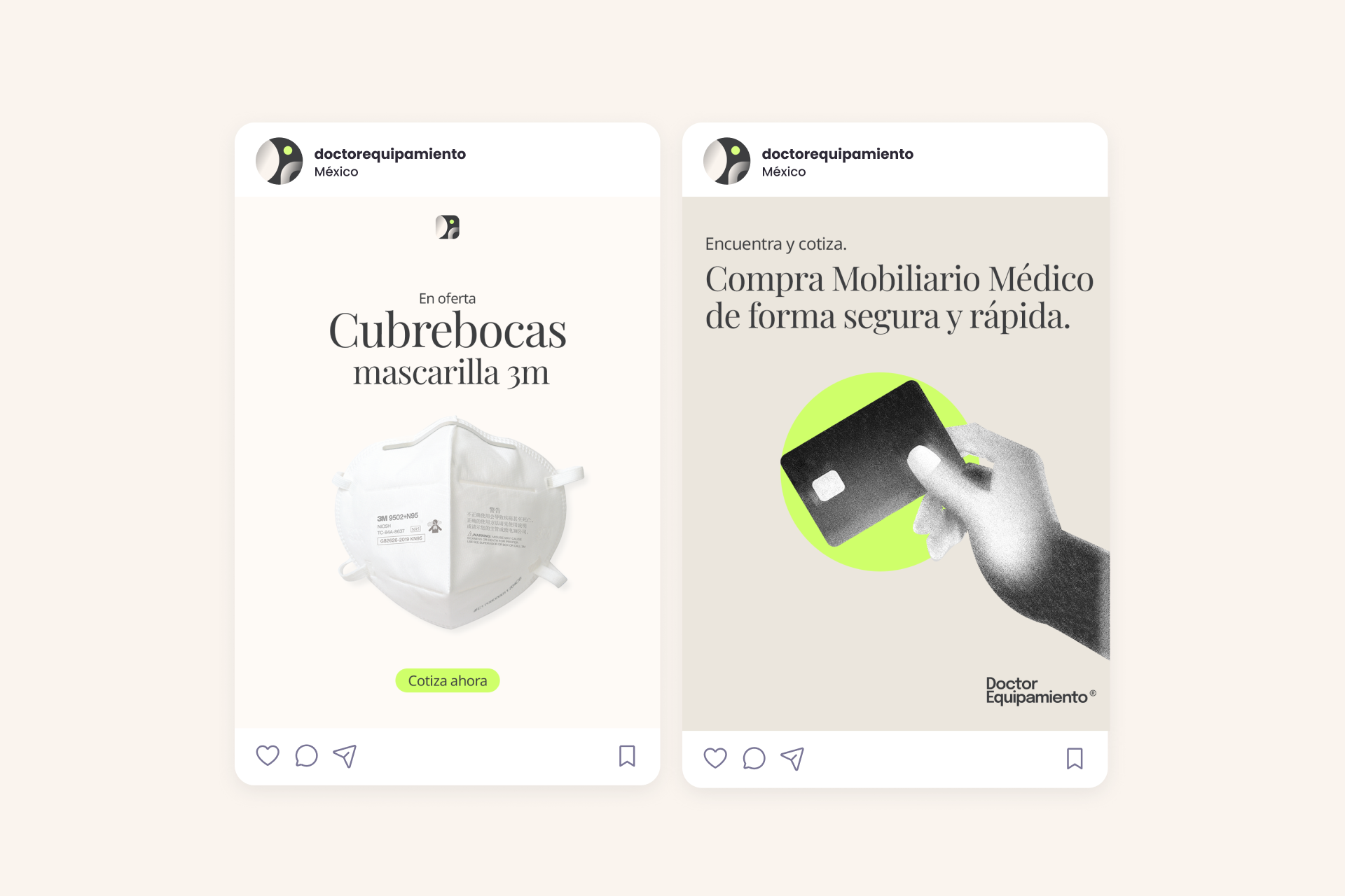 Doctor Equipamiento Instagram post template