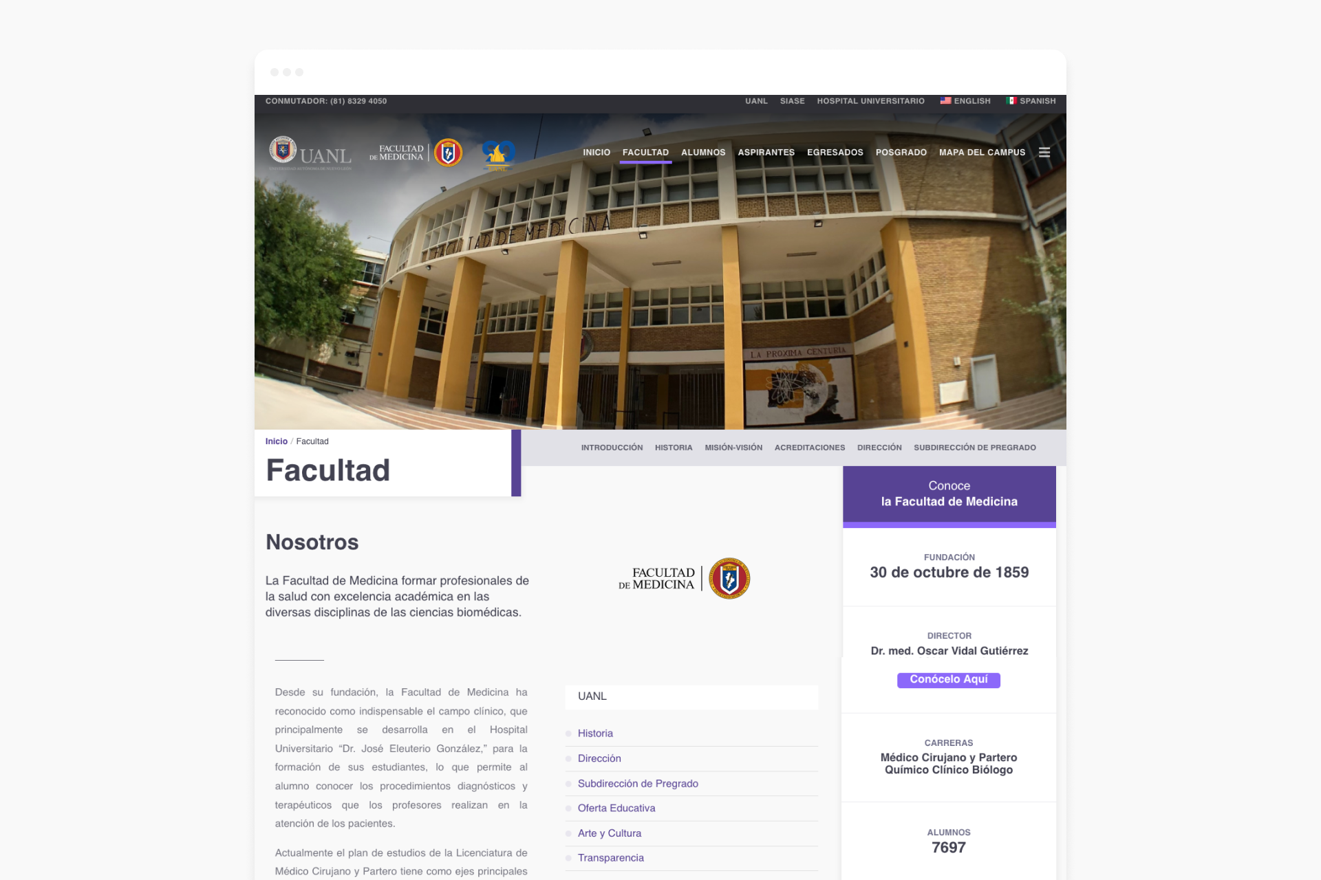 Facultad de Medicina desktop 2